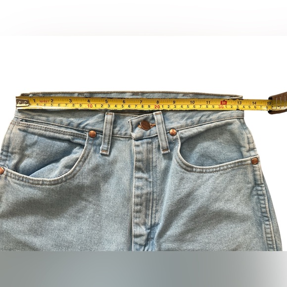 Wrangler Women's Light Wash Slim Fit Cowboy Cut Jeans 1014MWZGH Size 7 X 32 - Picture 5 of 9